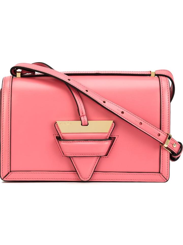 Loewe 'barcelona' Shoulder Bag, Women's, Nude/neutrals