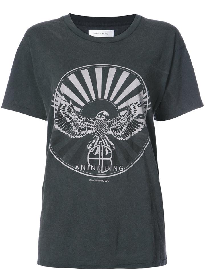 Anine Bing Sunburst T-shirt - Grey
