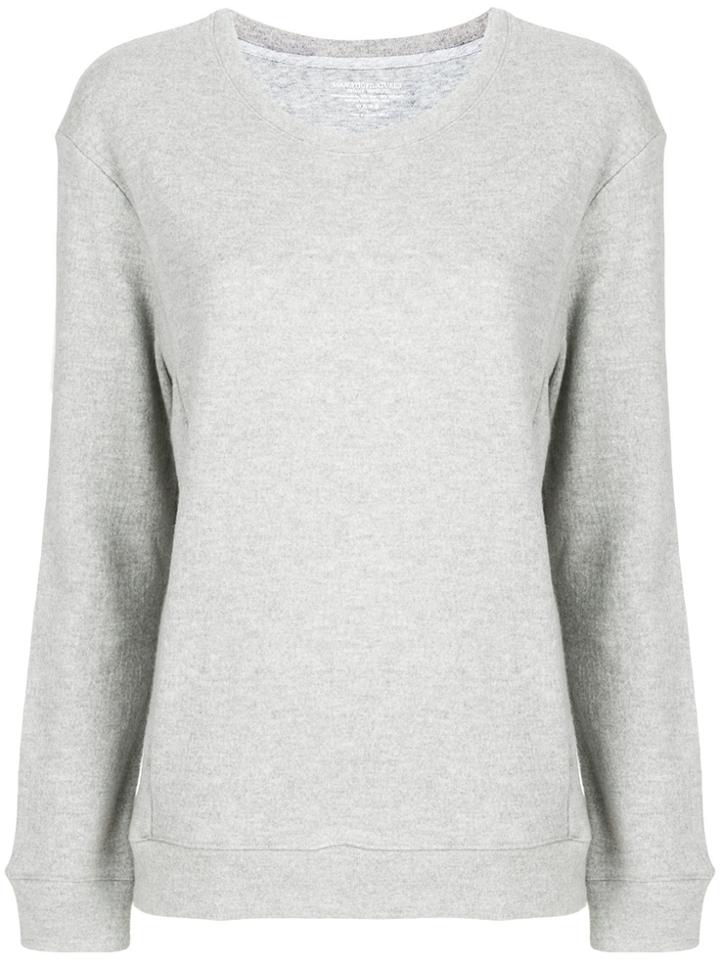 Majestic Filatures Long Sleeved Sweatshirt - Grey
