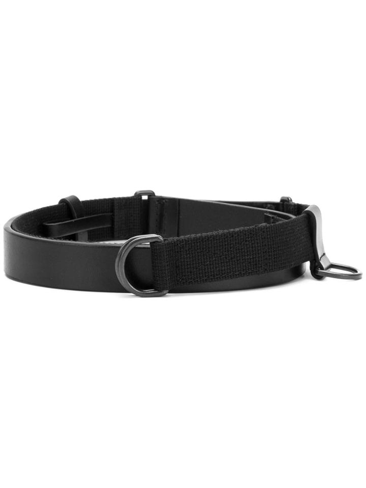 Lemaire Buckle Belt - Black