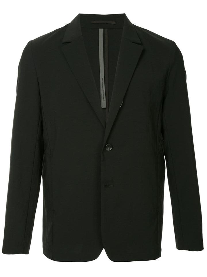 Kazuyuki Kumagai Creased-effect Blazer - Black