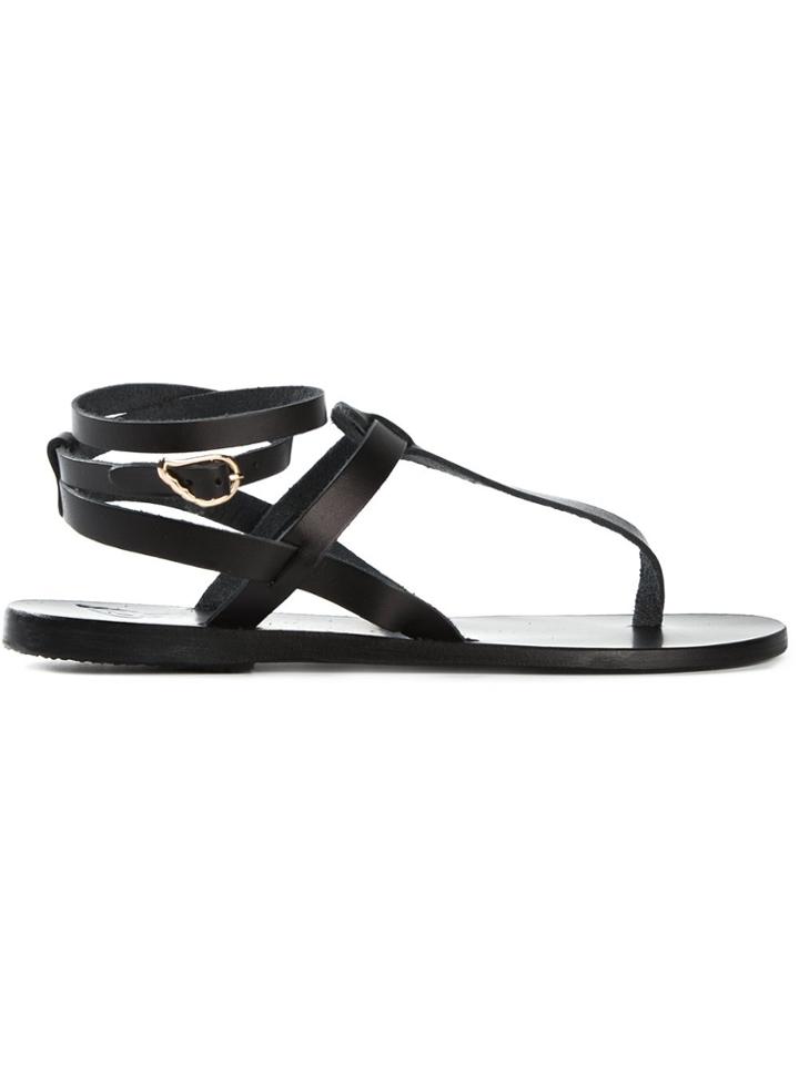 Ancient Greek Sandals 'estia' Sandals - Black