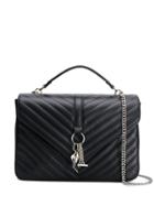 Marc Ellis Black Quilted Tote