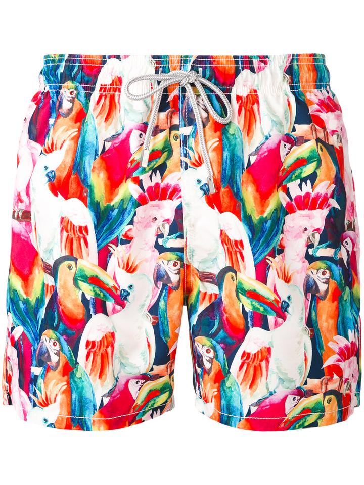 Mc2 Saint Barth - Printed Swim Shorts - Men - Polyamide/polyester/spandex/elastane - Xxxl, Polyamide/polyester/spandex/elastane