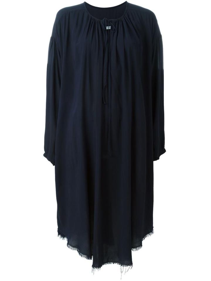 Raquel Allegra V-neck Long Sleeve Dress