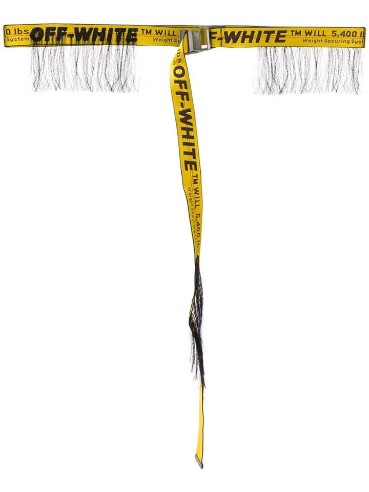 Off-white Artisan Industrial Belt - Yellow