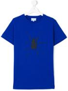 Lanvin Petite Teen Spider Print T-shirt - Blue