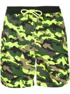 Mc2 Saint Barth Camouflage-print Swim Shorts - Green