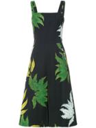 Andrea Marques Samambaia Midi Dress - Black