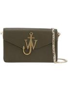 Jw Anderson Logo Detail Purse Bag - Green