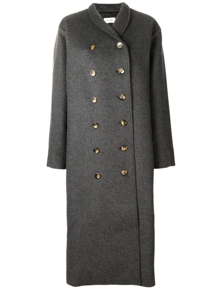 Toteme Loose Fitted Coat - Grey
