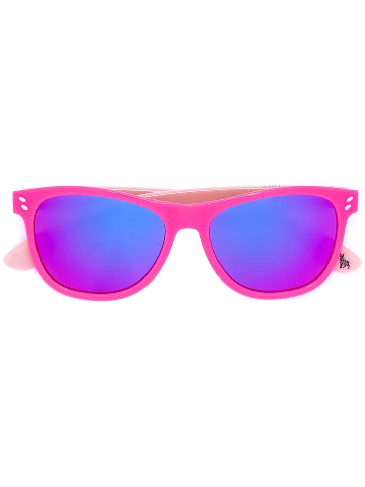 Stella Mccartney Kids - Tinted Lens Sunglasses - Kids - Acetate - One Size, Pink/purple