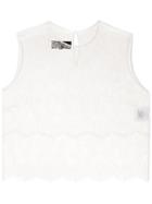 Paule Ka Lace Top - White