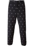 Neil Barrett Triangle Print Trousers