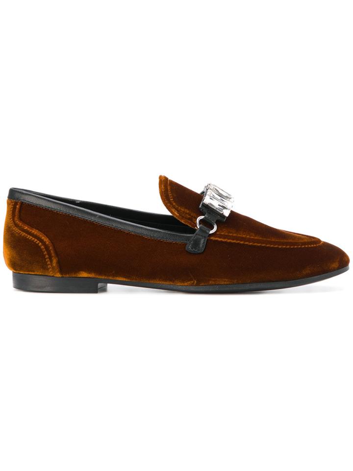 Giuseppe Zanotti Design Clover Loafers - Yellow & Orange