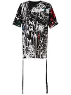 Haculla Paint Canvas T-shirt - Black
