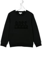 Boss Kids Logo Print Jumper