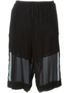 Lost And Found Layered Knee Shorts