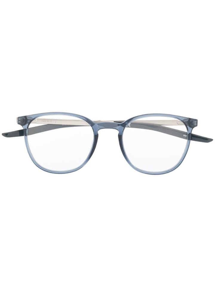 Nike Round Optical Glasses - Black