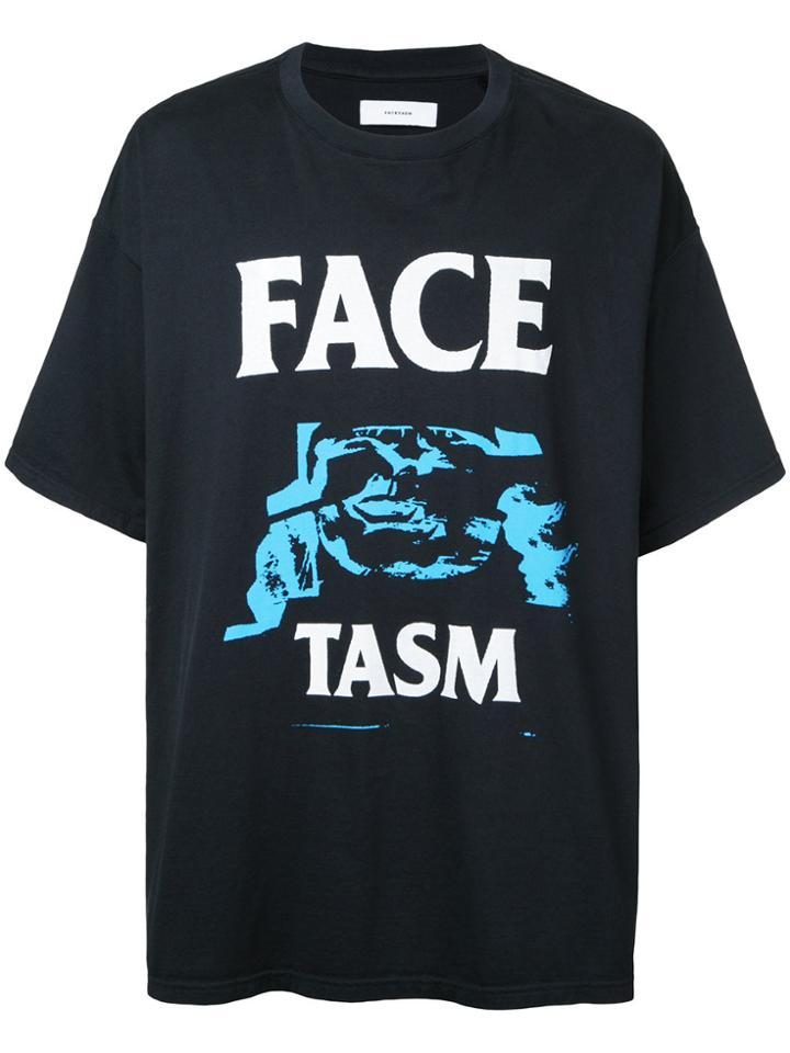 Facetasm Printed T-shirt - Blue