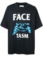 Facetasm Printed T-shirt - Blue