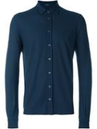 Zanone Jersey Shirt, Men's, Size: 54, Blue, Cotton