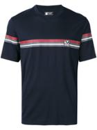 Z Zegna Techmerino Contrasting Stripe T-shirt - Blue