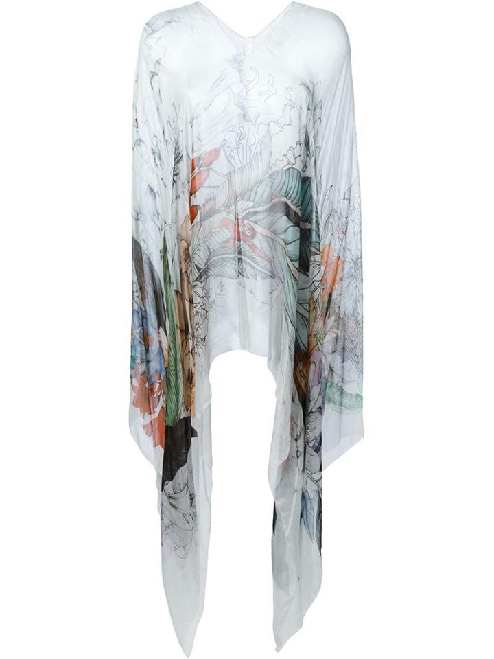 Faliero Sarti Sheer Printed Kaftan