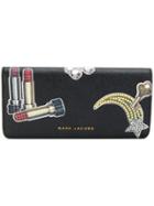 Marc Jacobs Tossed Charms Wallet - Black