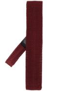 Corneliani Knitted Tie - Red