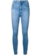 Nobody Denim Tone Siren Skinny Ankle, Women's, Size: 26, Blue, Cotton/elastodiene/polyester