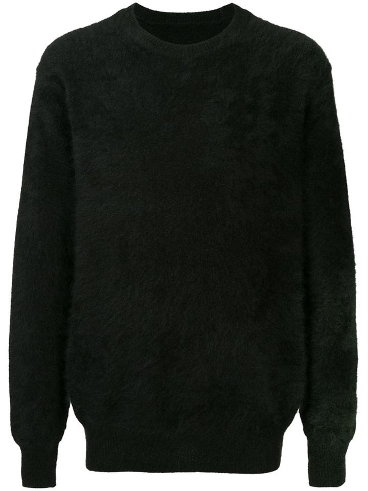 Kazuyuki Kumagai Raccoon Fur Sweater - Black