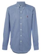 Polo Ralph Lauren Striped Shirt, Men's, Size: Xxl, Blue, Cotton