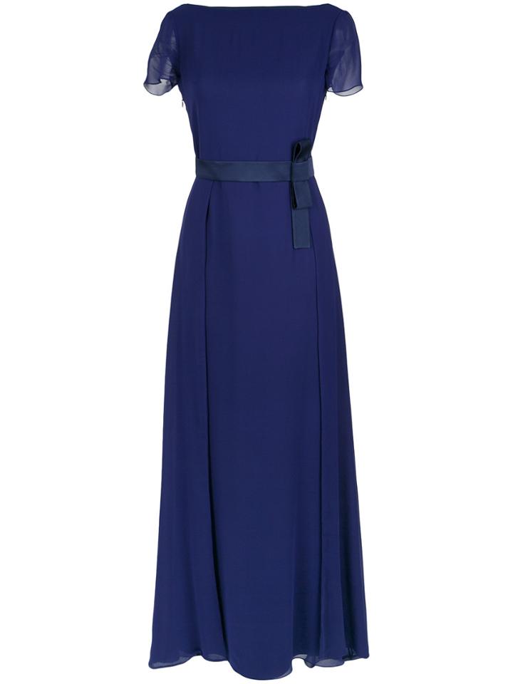 Gloria Coelho Silk Gown - Blue