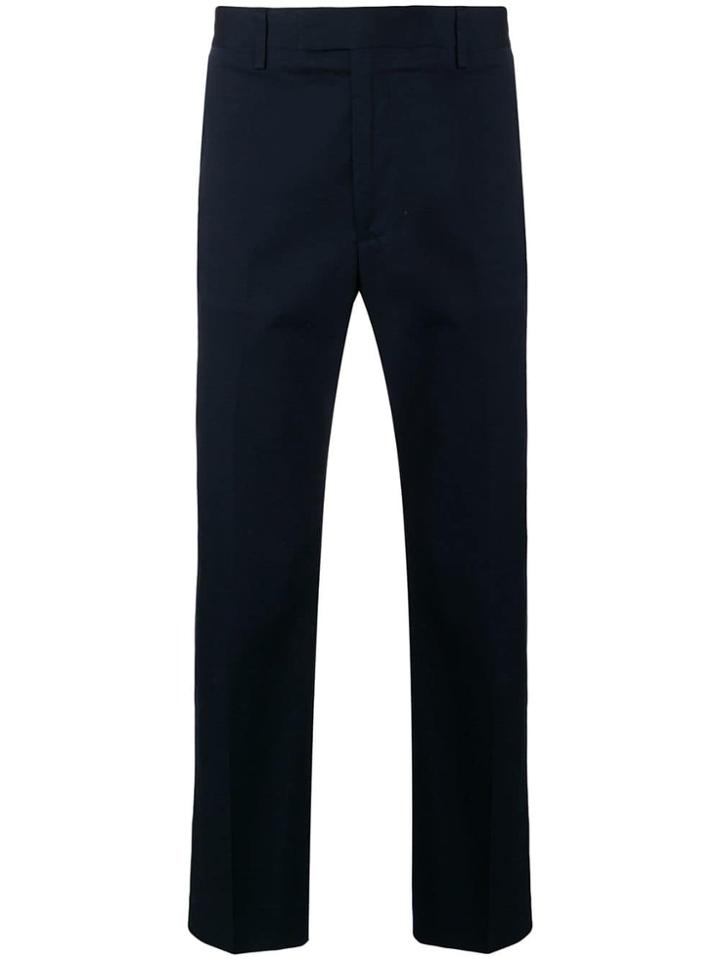 Acne Studios Straight Slim Chino Trousers - Blue