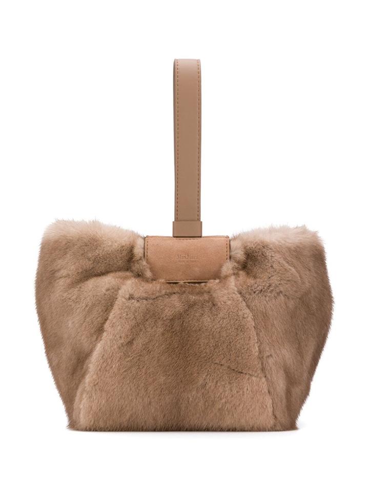 Max Mara Small Clutch Bag - Neutrals