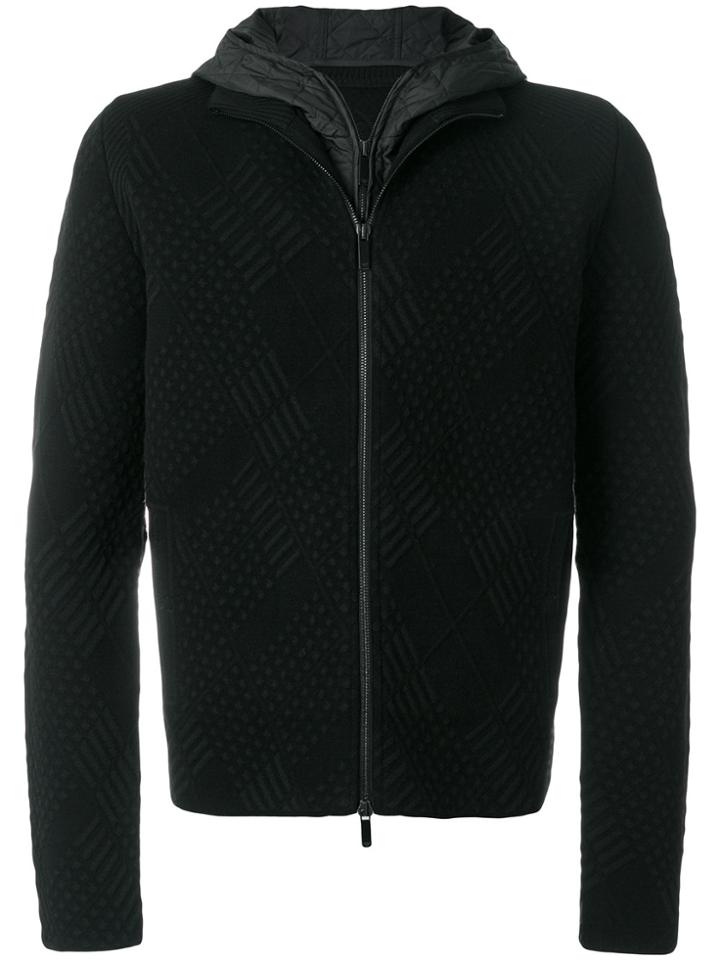 Emporio Armani Double Layered Jacket - Black