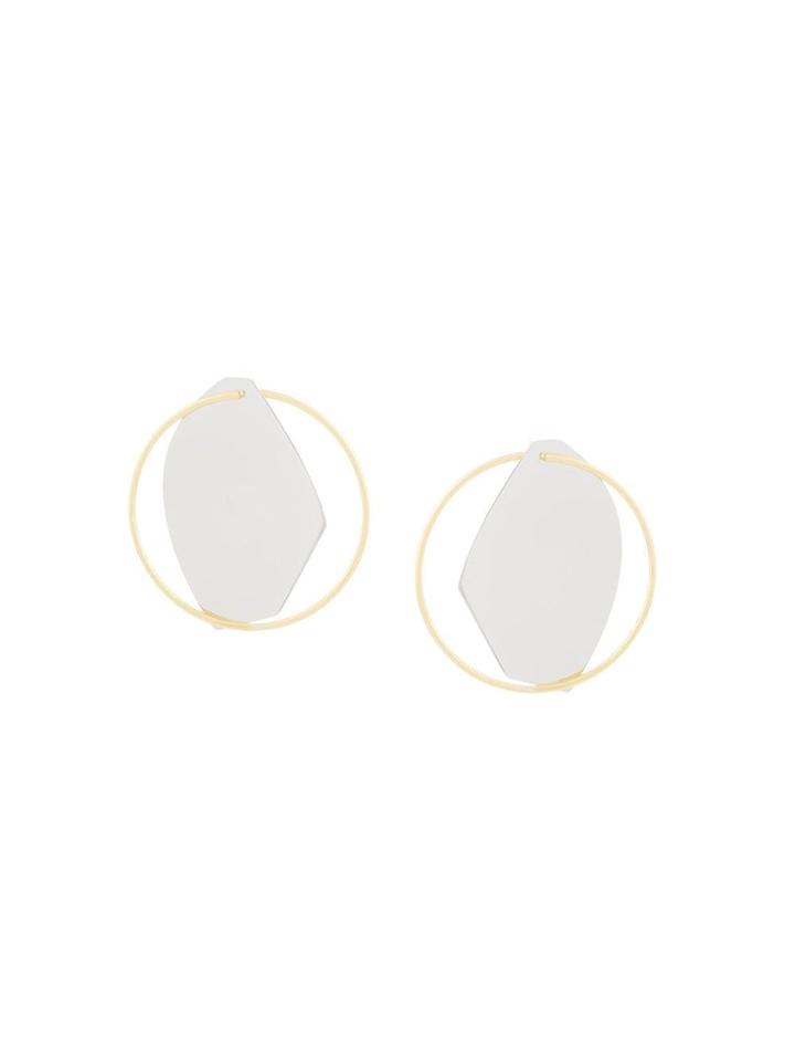 Gaviria Neon Earrings - Metallic