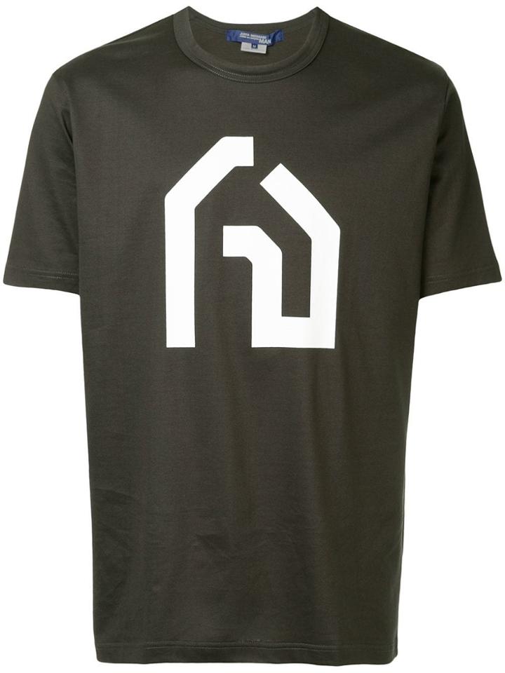 Junya Watanabe Man Graphic Print T-shirt - Grey