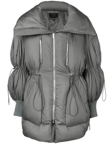 Chen Peng Oversized Puffer Jacket - Green