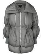 Chen Peng Oversized Puffer Jacket - Green