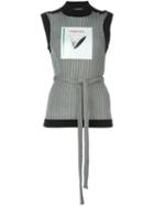 J.w. Anderson Orbital Patch Knit Tank Top