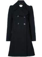 Chloé Double Breasted Peacoat - Black
