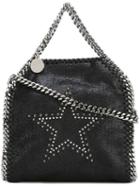 Stella Mccartney Tiny 'falabella' Tote, Women's, Black, Metal (other)/artificial Leather/cotton