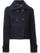 Y-3 Double Breasted Oversized Collar Cardigan