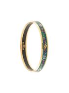 Hermès Pre-owned Cloisonne Ware Bangle - Green