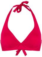 Fisico Halterneck Bikini Top - Red