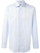 Canali Classic Shirt, Size: 42, Blue, Cotton