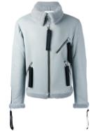 Matthew Miller 'hudson' Shearling Jacket, Men's, Size: Small, Blue, Sheep Skin/shearling