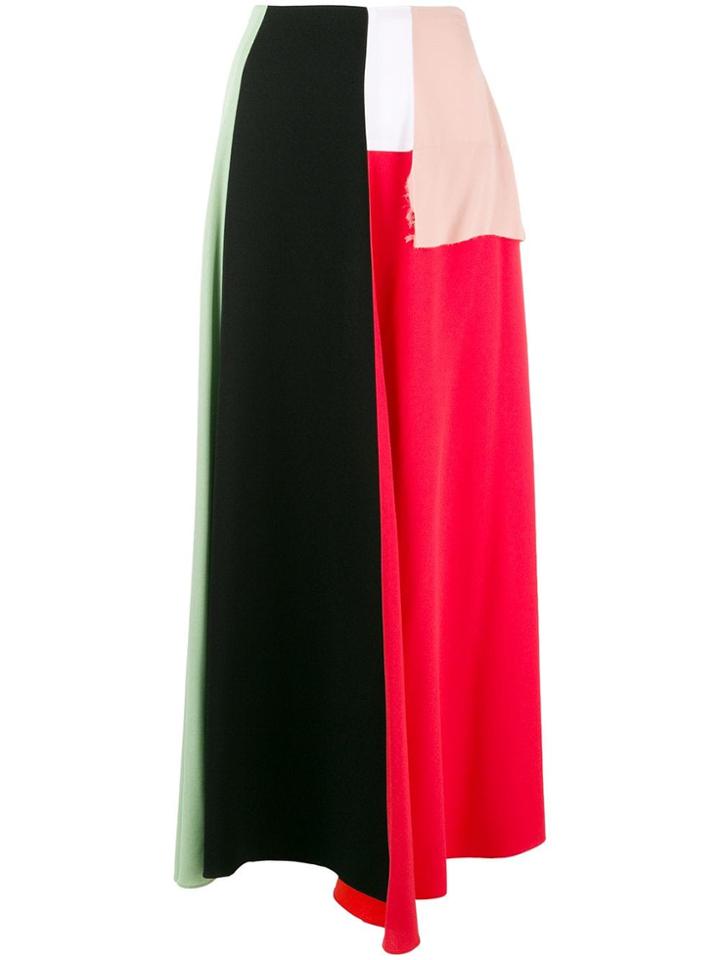 Marni Colour Block Skirt - Black